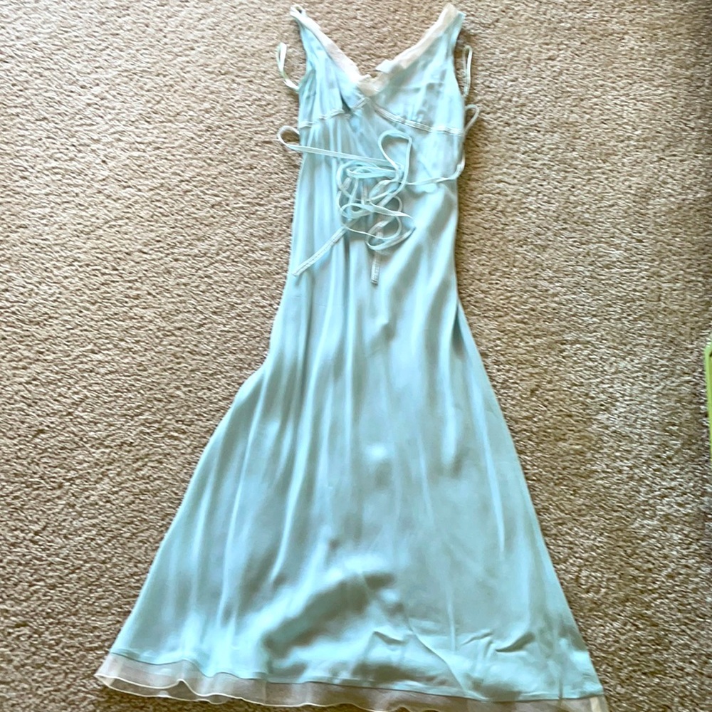 Pretty Tiffany blue night dress made in Greece
